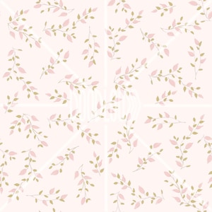 Boutons de rose dessinés à la main | Rose Vert | Motif répétitif sans couture | Téléchargement numérique instantané | Utilisation commerciale