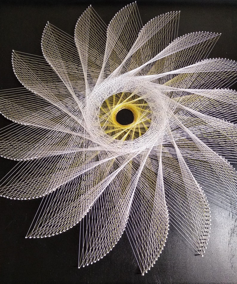 String Art Artist Mandala String Art String Art for Sale Etsy