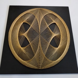 String Art. Mandala String Art 3d Geometric - Etsy