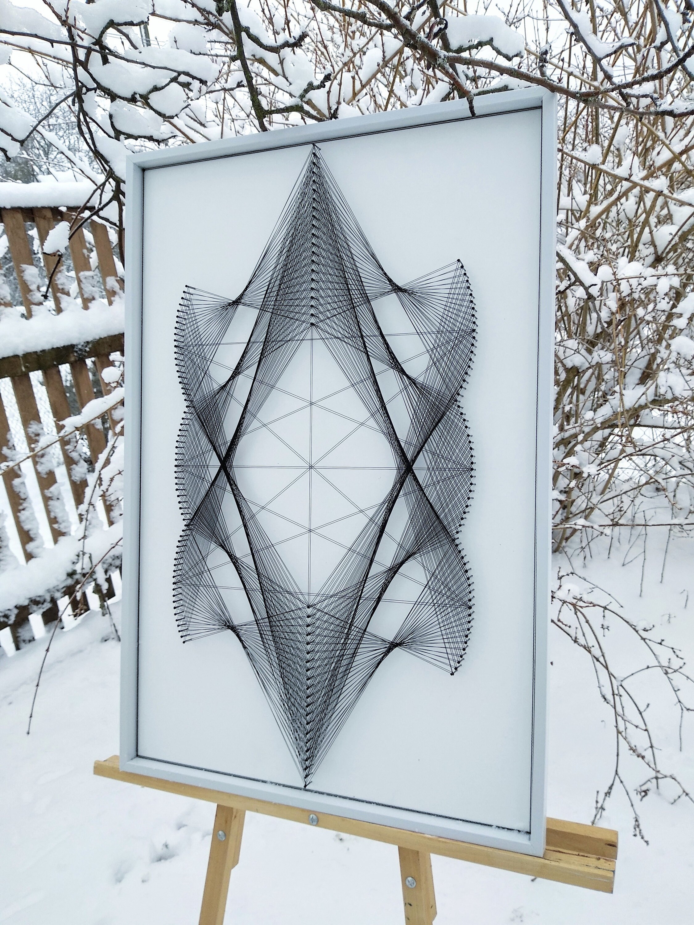 String Art Artist String Art String Wall Art 3d String Art Etsy