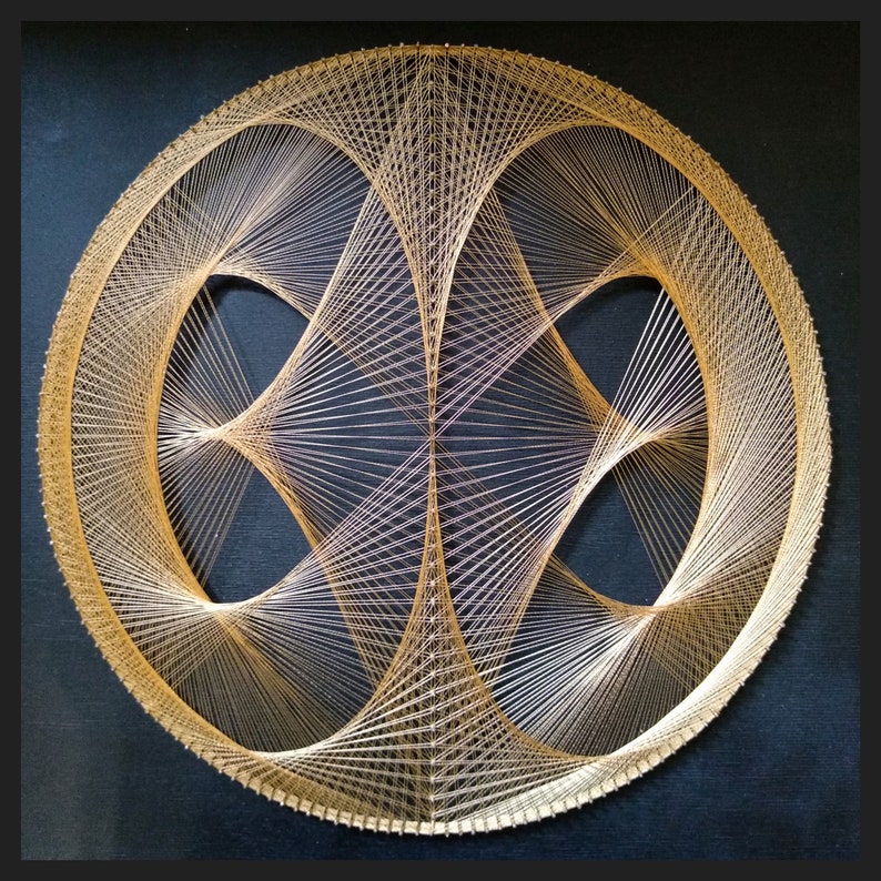String Art. Mandala String Art 3d Geometric - Etsy