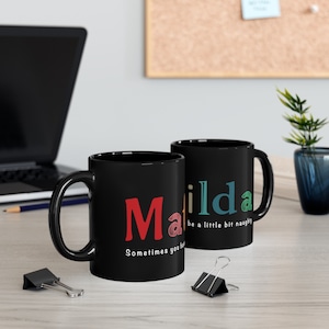Matilda the Musical inspirierte Tasse, Theater-Liebhaber-Geschenk, Musicals-Liebhaber-Geschenk, Stagey-Geschenk, Geburtstagsgeschenk