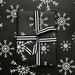 Luxury Snowflakes, Christmas Wrapping Paper 