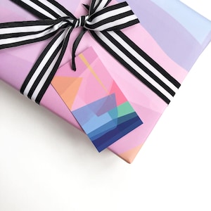 Modern Pink Gift Tags