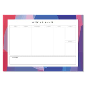 A4 Weekly Planner | Desk Pad