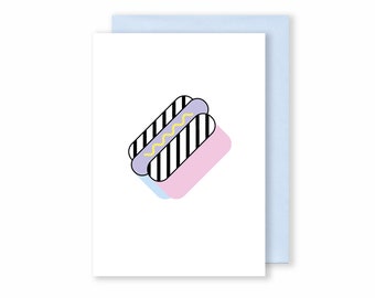 Hot Dog Card | Memphis