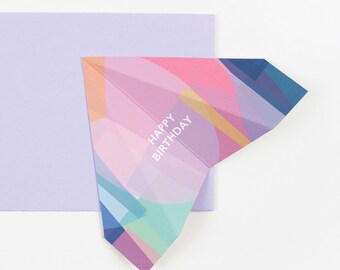 Happy Birthday | Paper Plane Greeting Card