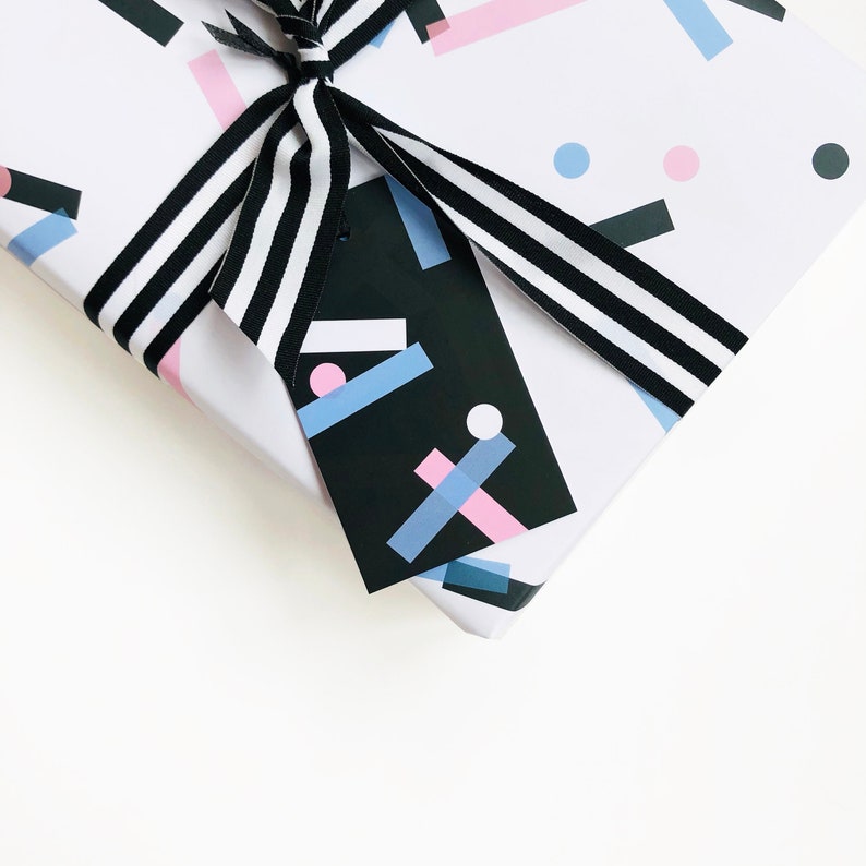 Luxury Confetti Wrapping Paper image 3