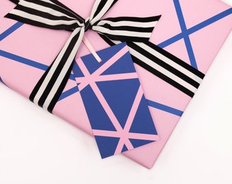 Geometric Pink | Gift Tags