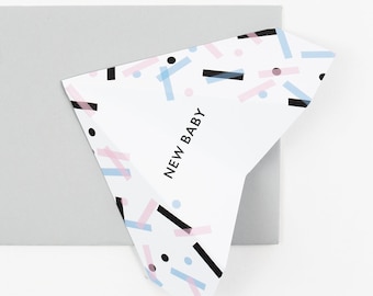 New Baby | Paper Plane Greeting Card