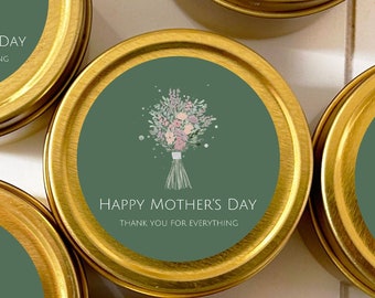 Mother's Day bulk Candle Favor, Celebration 2oz. & 4oz. Candle Favor, Partyfavor idea, Bulk Candle Favor, office return gift