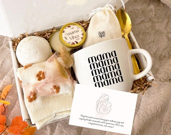 New Mama Self Care Gift Set/ Fall New Mother Care Box/ Cozy New Mom Gift/ Gift basket for mom/ Relaxation Gift for Women/ Fall Pregnancy