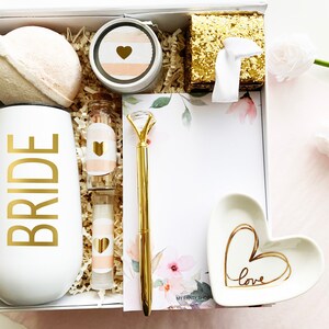 Gift for Bride - Engagement Gift Box, Gift for Best friend, Gift for Her, Future Mrs Gift Box, Gift for Bride to be, Wedding Gift Set image 3