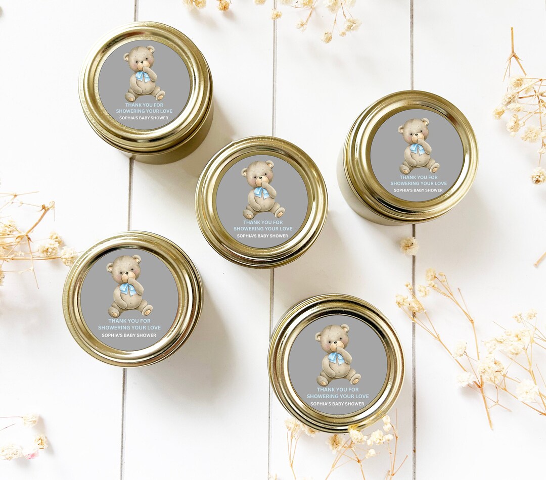 Bulk Baby Shower Candle Favor, Guest Favor, 2oz. Baby Shower