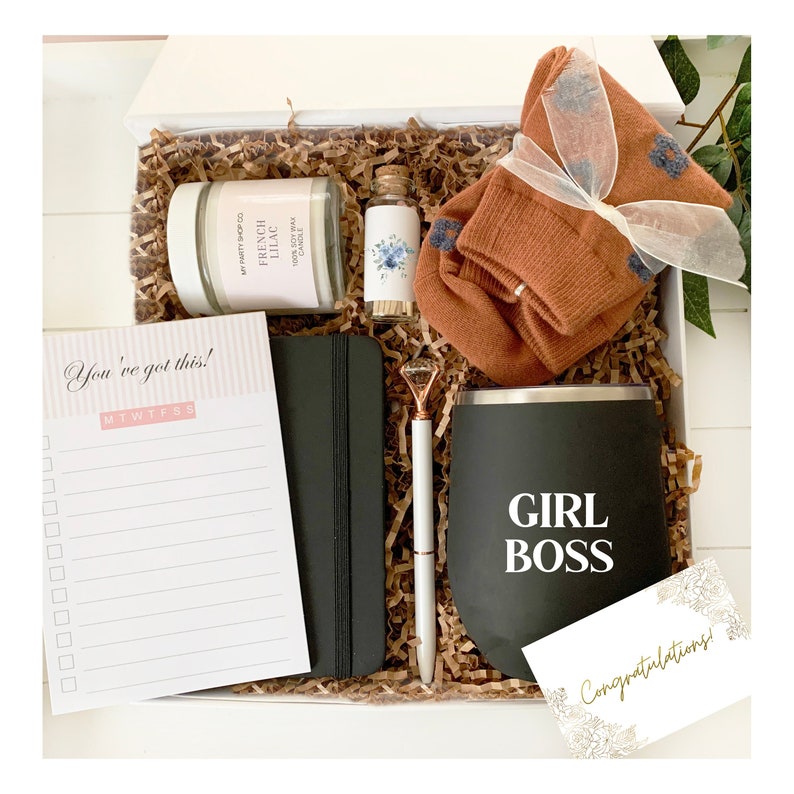Personalized Girl Boss Gift Set Promotion Gift for Girl Boss Etsy