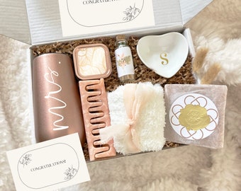 Congratulations Gift for Bride, Gift Box Future Mrs, Engagement Congratulations Gift Basket/ Bride to be Hamper/  Engagement Gift basket