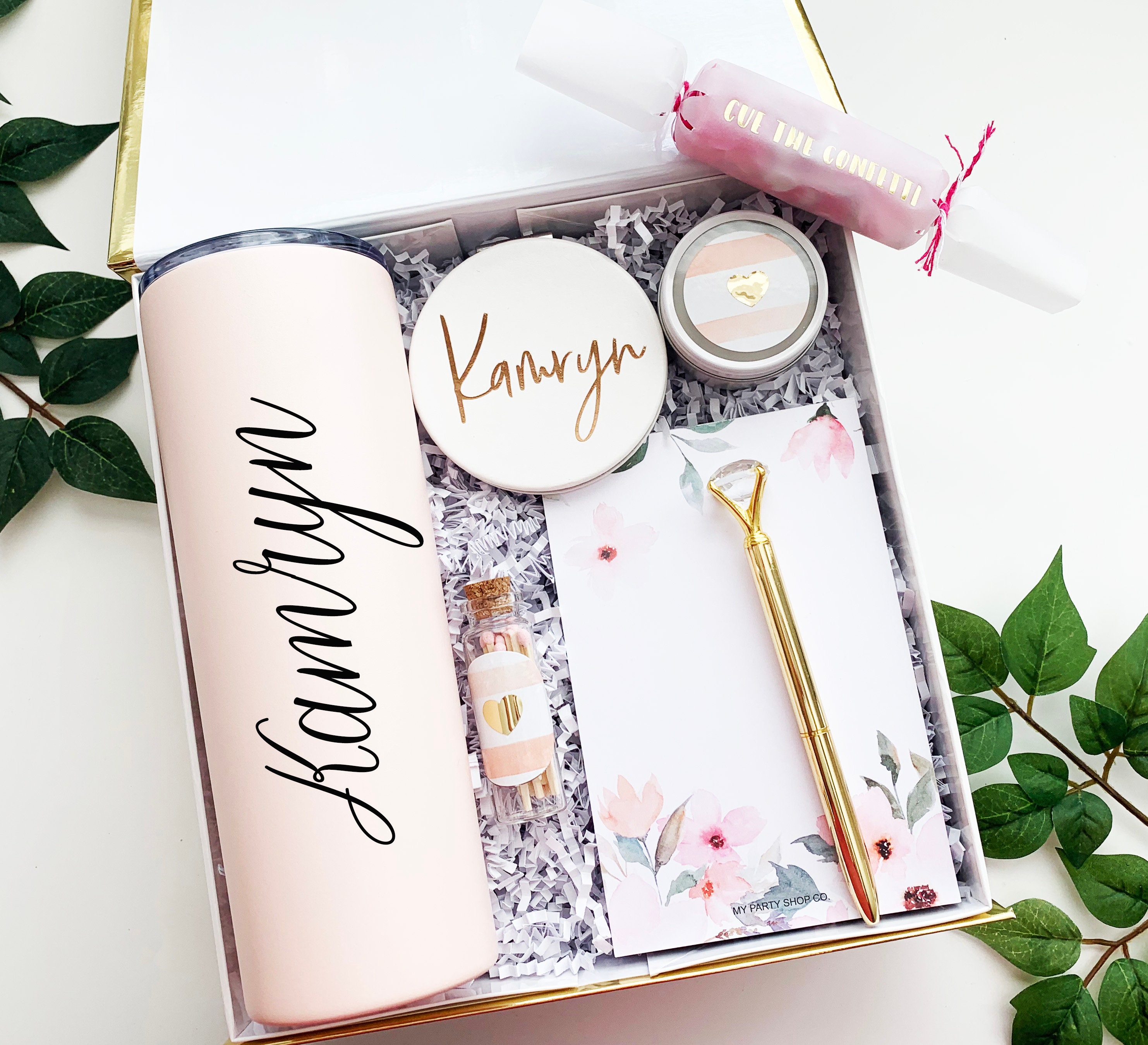 Bridesmaid Gift Box Bridesmaid Proposal Box Real Foil Gift Etsy