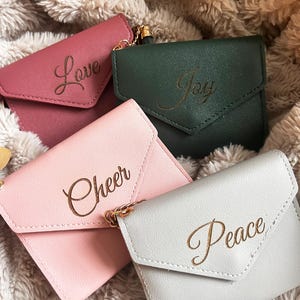 Regalo de agradecimiento para empleados, regalo de agradecimiento para personal de oficina, minicarteras para mujeres, regalo para mujeres, regalo para el Día de la Madre.