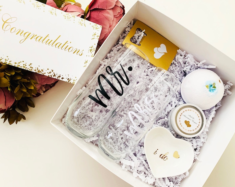 Personalized Engagement Gift for Couple Couple Gift Box Future Etsy