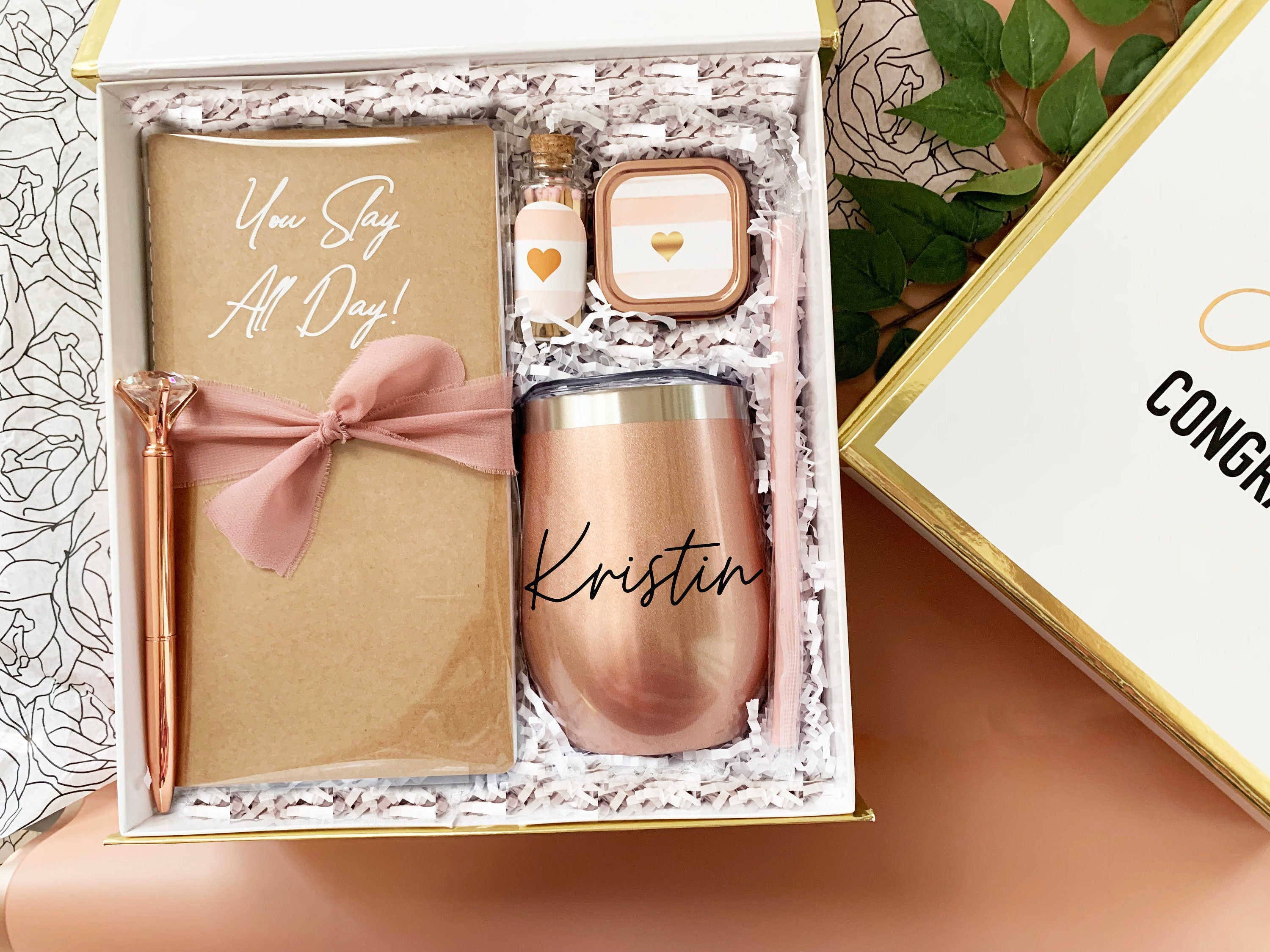 Employee Appreciation Gift Box Succulent Corporate Gift Basket