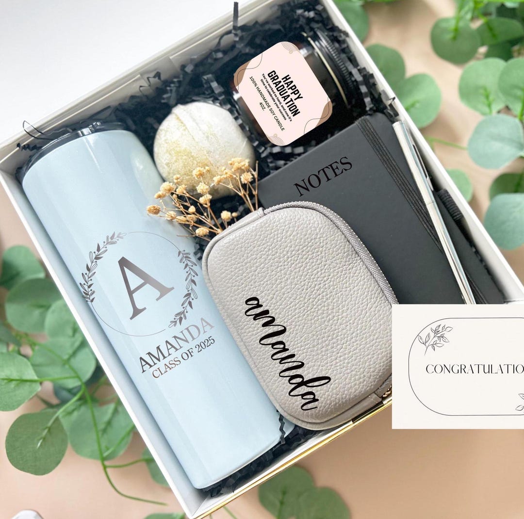 Graduation Gift Box for Her, Class of 2026 Gift, Graduation Gift Set ...