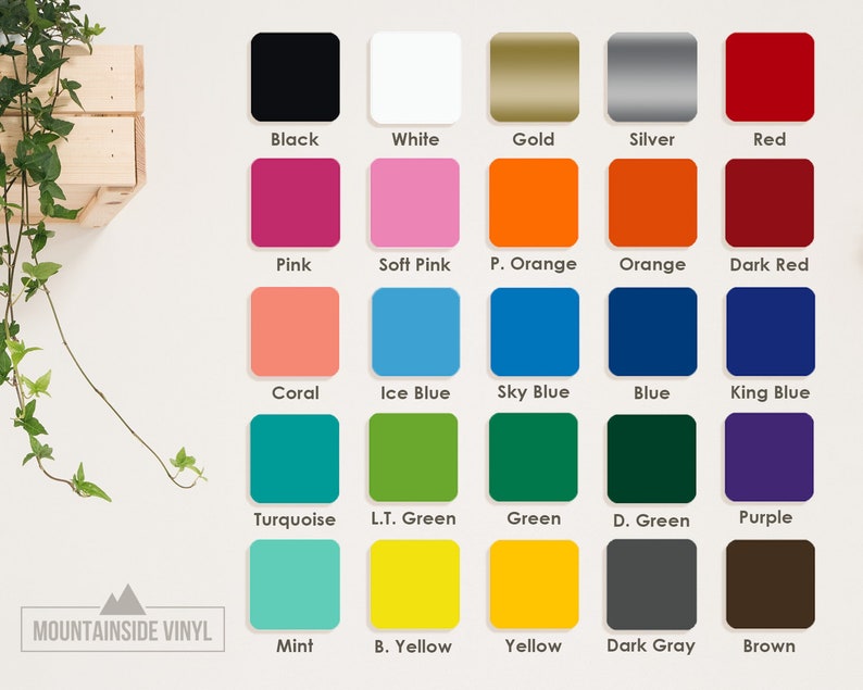 Puede incluir: Una carta de colores con 25 colores diferentes, incluyendo negro, blanco, oro, plata, rojo, rosa, rosa claro, naranja, rojo oscuro, coral, azul hielo, azul cielo, azul, azul rey, turquesa, verde claro, verde, verde oscuro, morado, menta, amarillo brillante, amarillo, gris oscuro y marr&oacute;n.