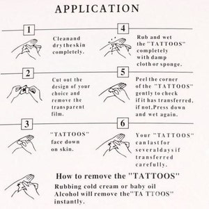 8 tatouages point-virgule libellule / tatouages temporaires / tattoo / faux tatouage / noir / semicolon image 3