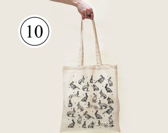 Cream Cotton Shoulder Bag // Shopper //Tote Pheasant Design Natural