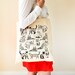 Cats Cotton Tote Bag | Hand Drawn Design by Gemma Keith | Natural Cotton Tote Bag | Screen Printed in the UK | Pet Bag, Feline 