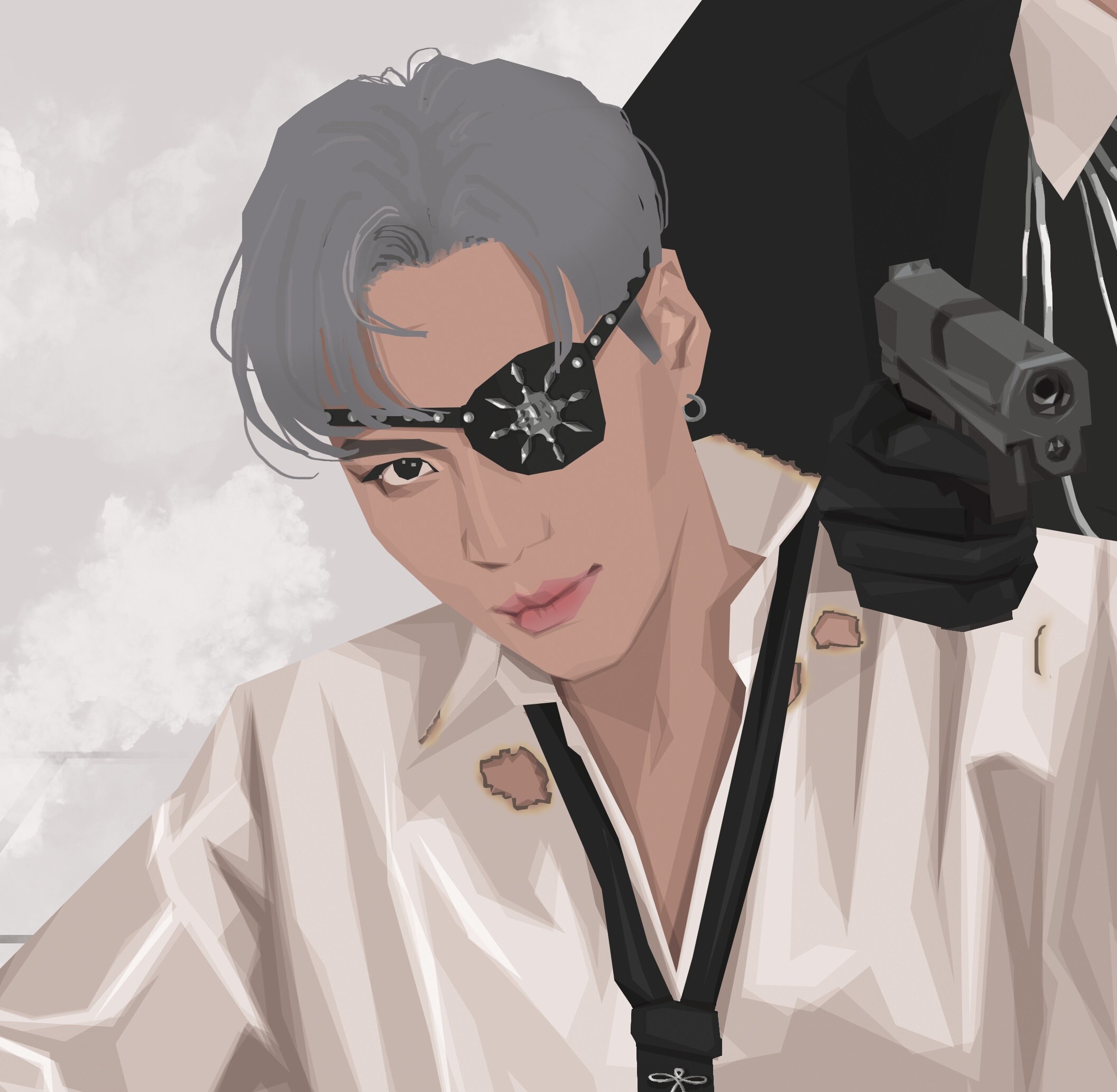 Jimin Taemin Fanart Print BTS Shinee Print Wall Art - Etsy