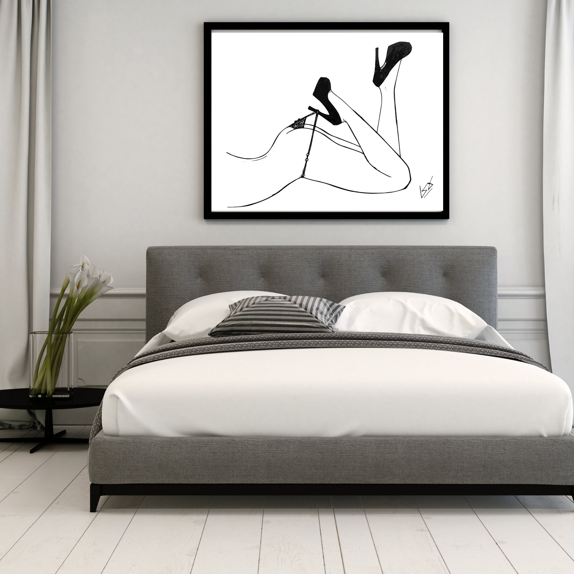 Sexy Nude Girl Picture Wall Art Print Sex Artsexy Girl picture photo