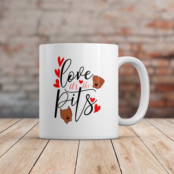 pitbull mom mug