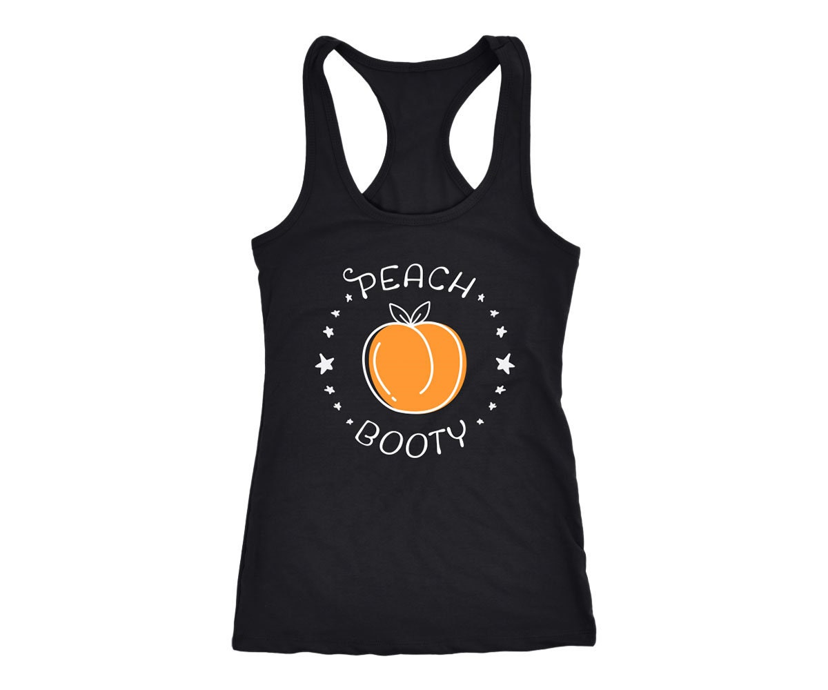 peach workout shirt