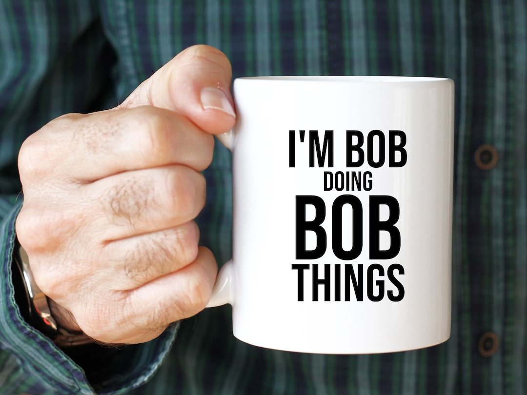 Funny 'I'm Bob Doing Bob Things' Baseball Cap – Adjustable Dad Hat For Men & Women - View #6