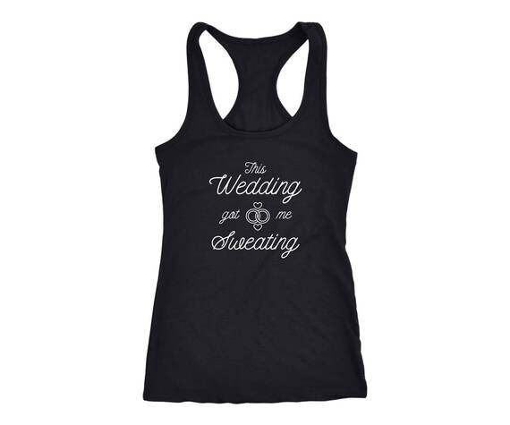 bride workout tank