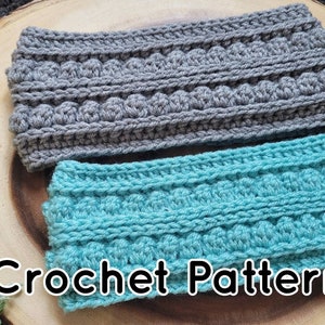 Stirnband Häkelanleitung, Jessa Ohrenwärmer Häkelanleitung, Winter Headwrap Muster, Ohrwärmer Muster, DIY Stirnband, gehäkelte Ohrenschützer