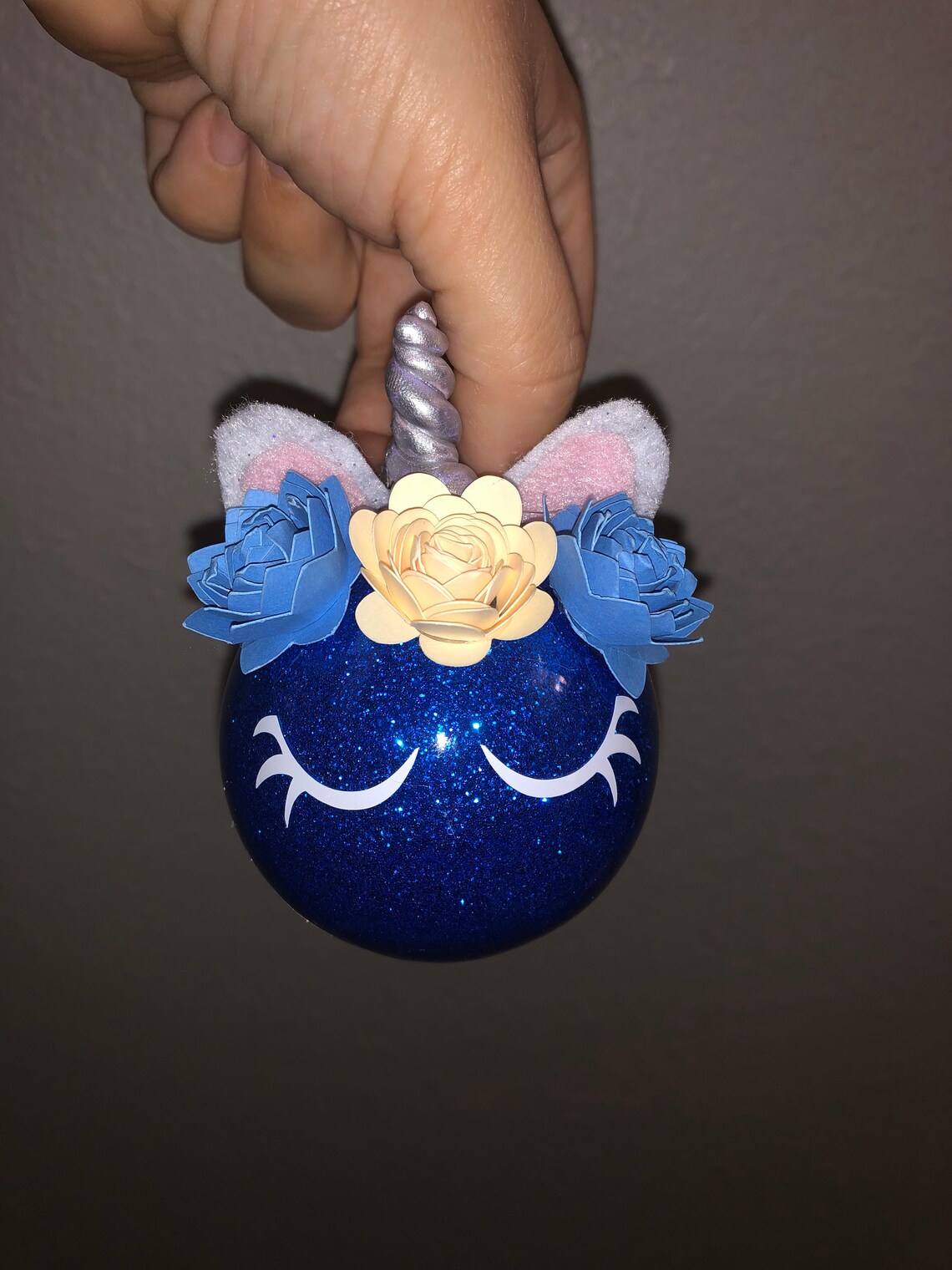 Unicorn Ornaments Personalized Unicorn Ornaments Unicorn Etsy