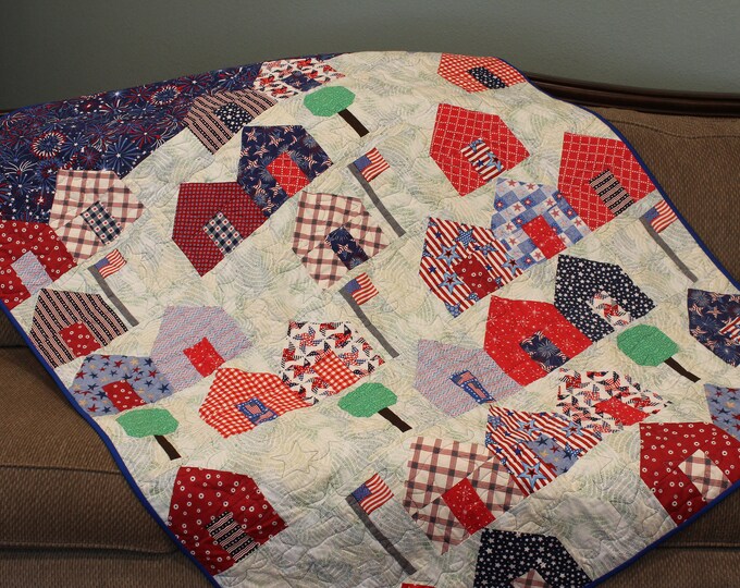 fourth of july quilt block