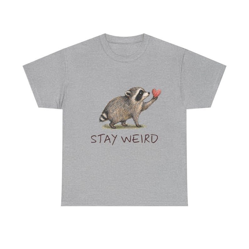 Camiseta de Jimothy Raccoon, Mapache viral de Seattle, Camiseta con estampado de vida silvestre en acuarela imagen 3
