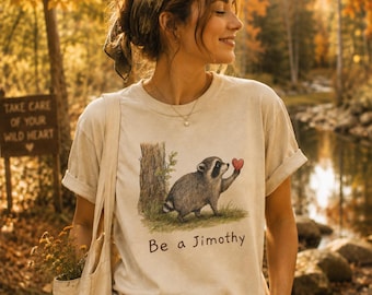 Jimothy Raccoon Shirt, Viral Seattle Raccoon Tee, Funny Viral Short Spine Wildlife T-Shirt