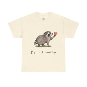 Jimothy Raccoon Shirt, Viral Seattle Raccoon Tee, Funny Viral Short Spine Wildlife T-Shirt image 4