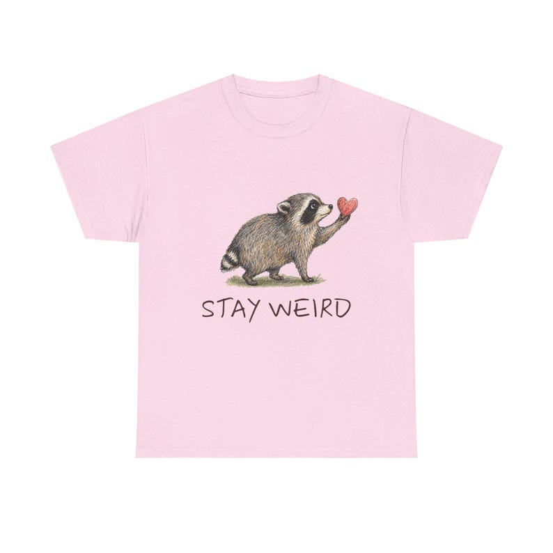 Camiseta de Jimothy Raccoon, Mapache viral de Seattle, Camiseta con estampado de vida silvestre en acuarela imagen 10