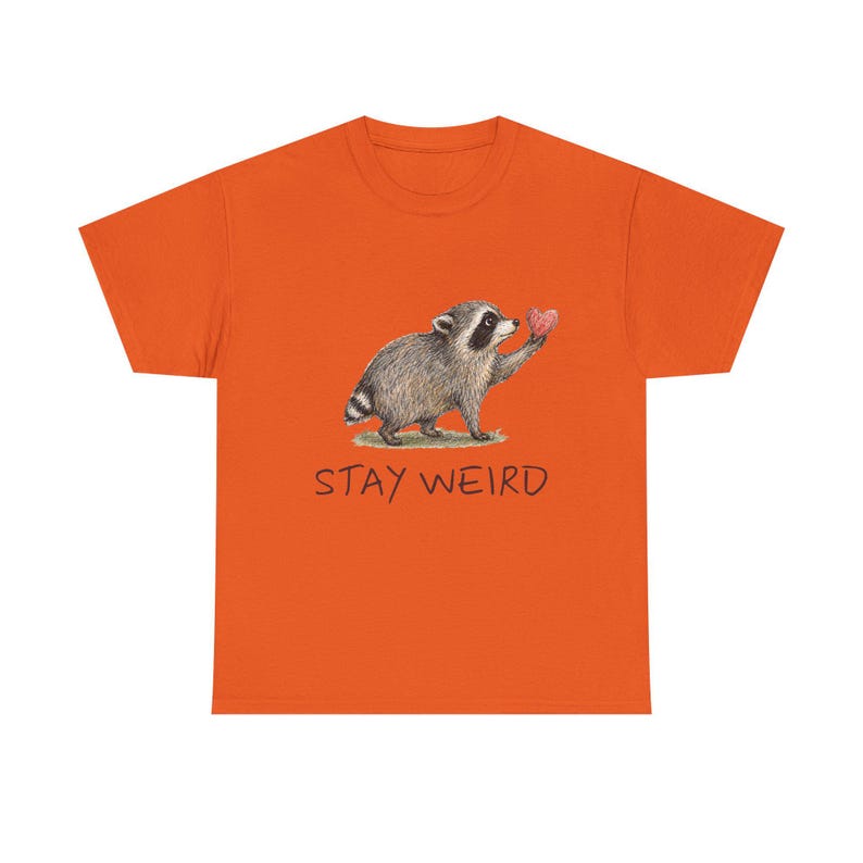 Camiseta de Jimothy Raccoon, Mapache viral de Seattle, Camiseta con estampado de vida silvestre en acuarela imagen 4