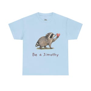 Jimothy Raccoon Shirt, Viral Seattle Raccoon Tee, Funny Viral Short Spine Wildlife T-Shirt image 6