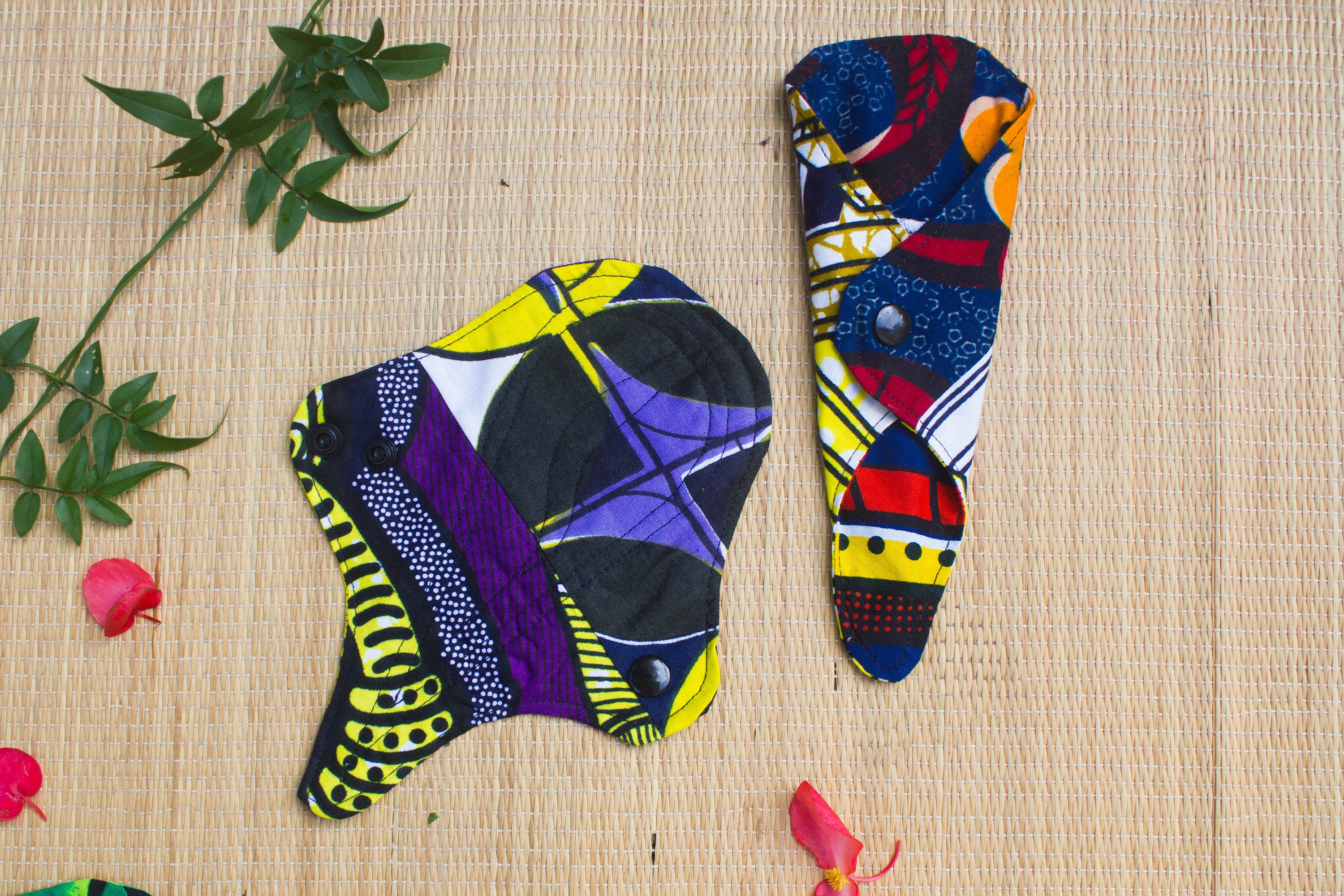 Thong Reusable Menstrual Pads Panty Liners With Wings Etsy