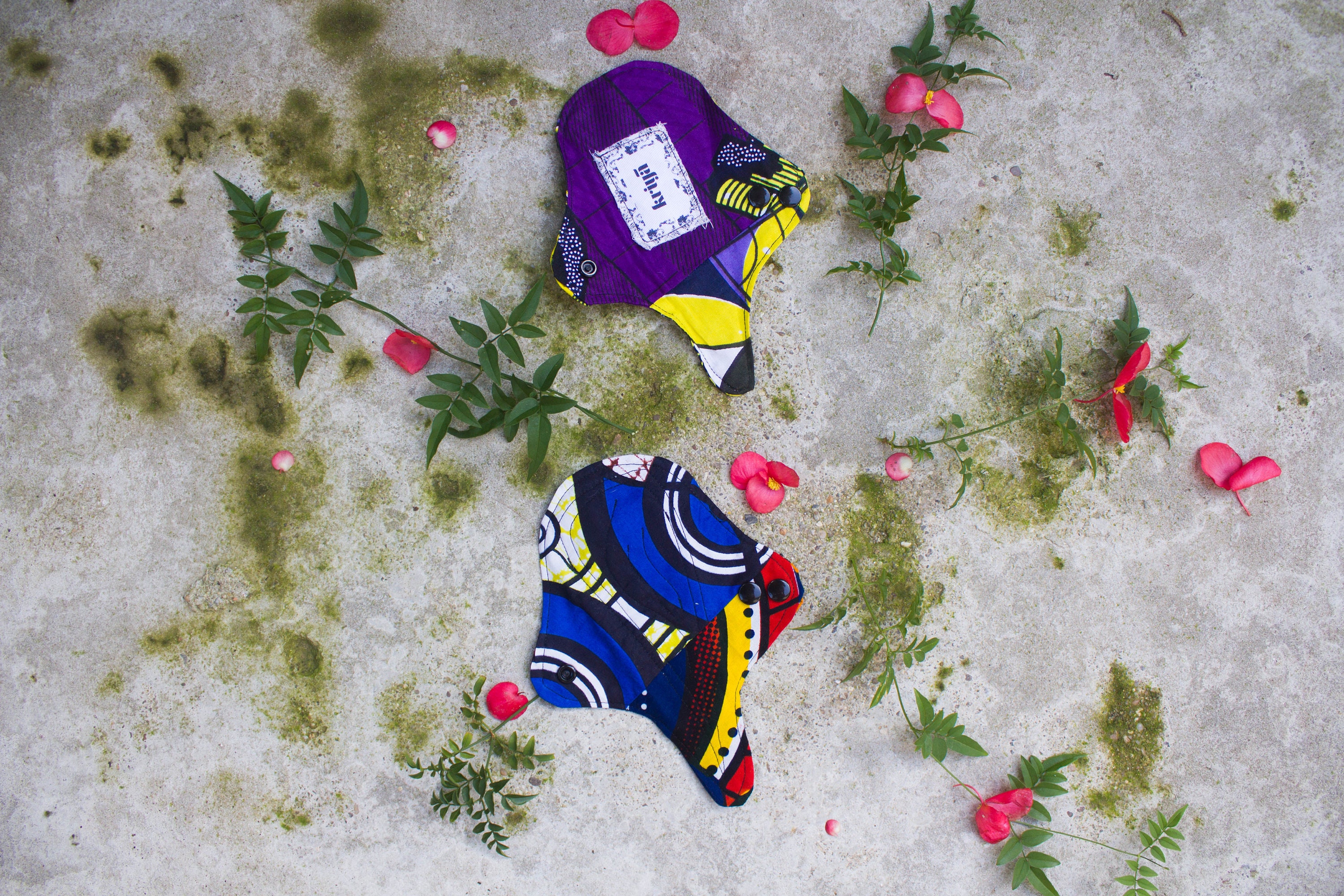 Thong Reusable Menstrual Pads Panty Liners With Wings Etsy