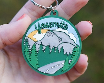 Yosemite National Park Keychain