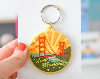 San Francisco Keychain