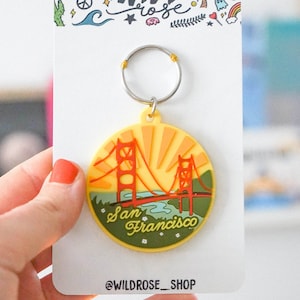 San Francisco Keychain