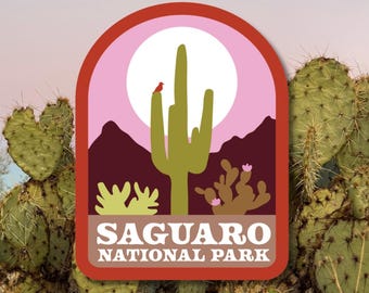 Saguaro National Park Travel Sticker